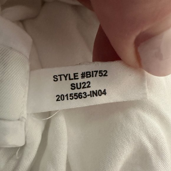 J. Crew White Pleated Linen Mini Skirt Size 8 - Picture 10 of 12